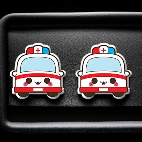 Jewelry - Ambulance Stud Earrings - Your Stylish Lifesaver! 🚑 NWT Healthcare Hero Studs